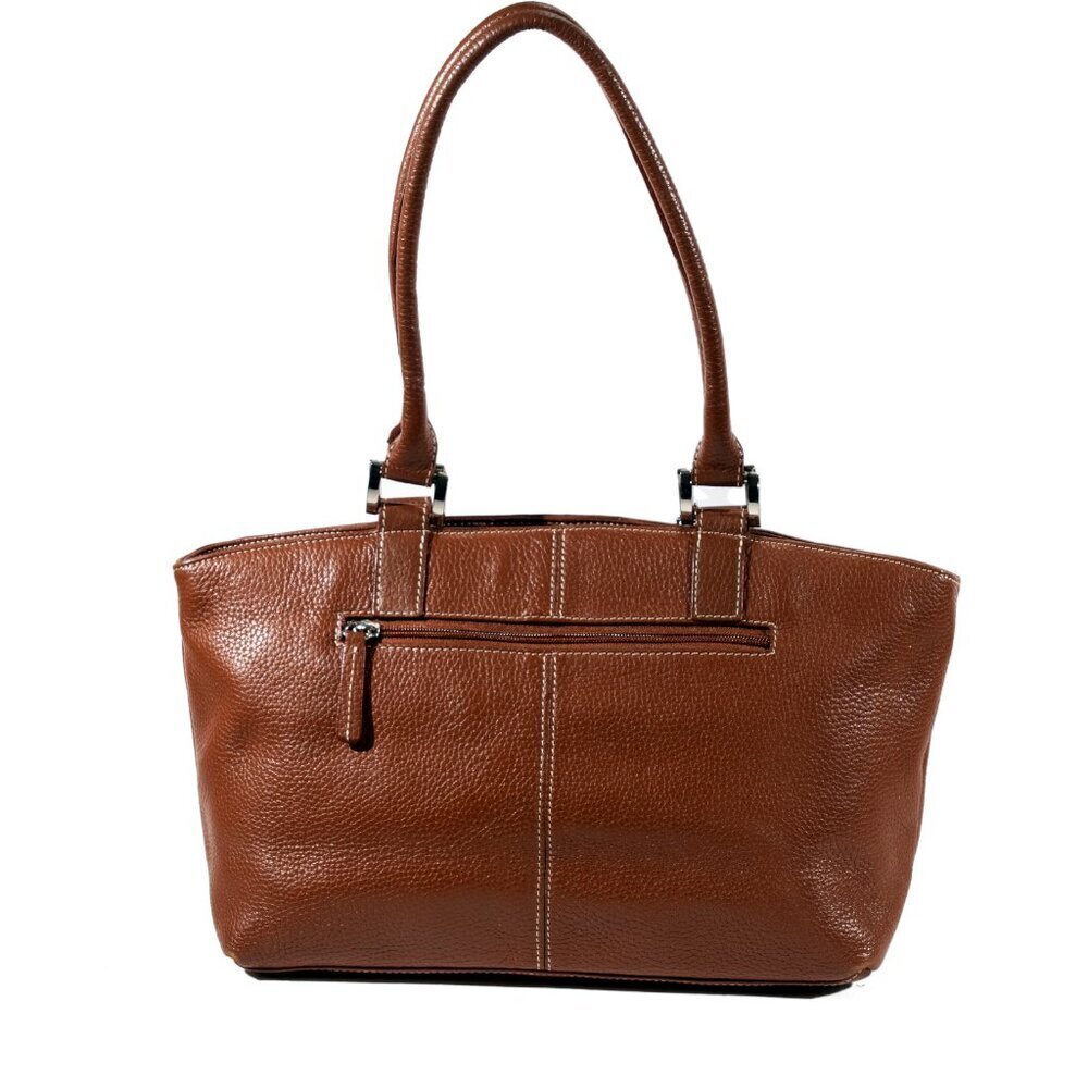 Tignanello Brown Leather Shoulder Bag - Picture 2 of 5